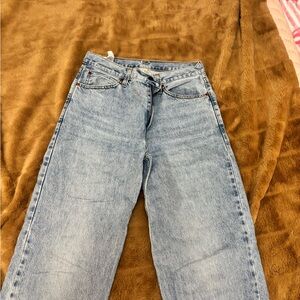 Levi's Light Blue Straight Leg Jeans
